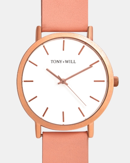 Picture of CLASSIC LEATHER Rose Gold / White / Rose