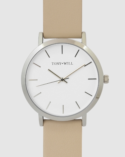 Picture of CLASSIC LEATHER Silver / White / Stone