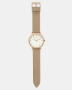 Picture of CLASSIC LEATHER Matt Rose Gold / White / Stone