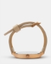 Picture of CLASSIC LEATHER Matt Rose Gold / White / Stone