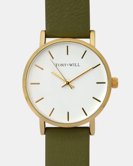 Picture of SMALL CLASSIC Gold / White / Khaki