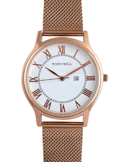 Picture of Galaxy Mesh Rose Gold/White/Rose Gold