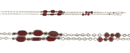 Show details for Red beads on Chain Picture of Red beads on Chain