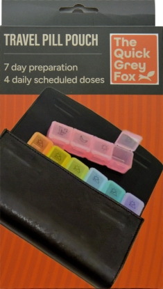 Show details for Travel Pill Pouch Picture of Travel Pill Pouch