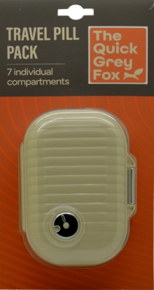 Show details for Travel Pill Pack - White Picture of Travel Pill Pack - White
