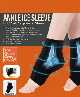Show details for Ankle Ice Sleeve Picture of Ankle Ice Sleeve