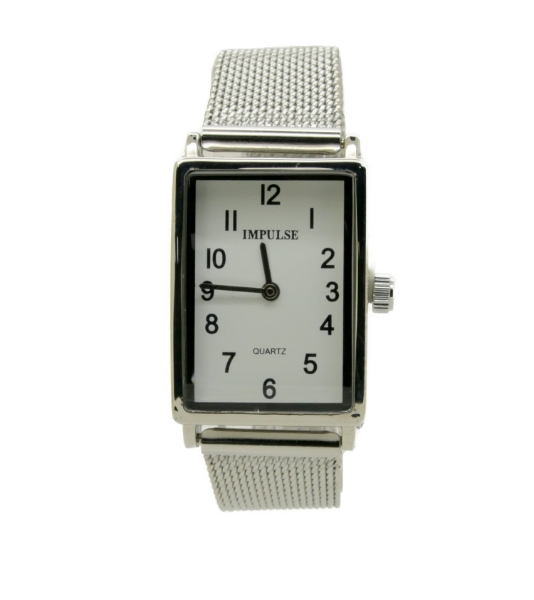 Picture of Impulse Rectangle - Silver Mesh